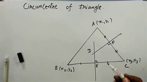 Circumcentre of triangle Properties and Derivation | Coordinate ...