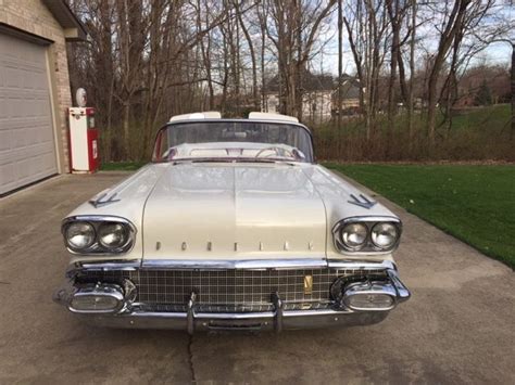 1958 Pontiac Chieftain Convertible for sale: photos, technical specifications, description