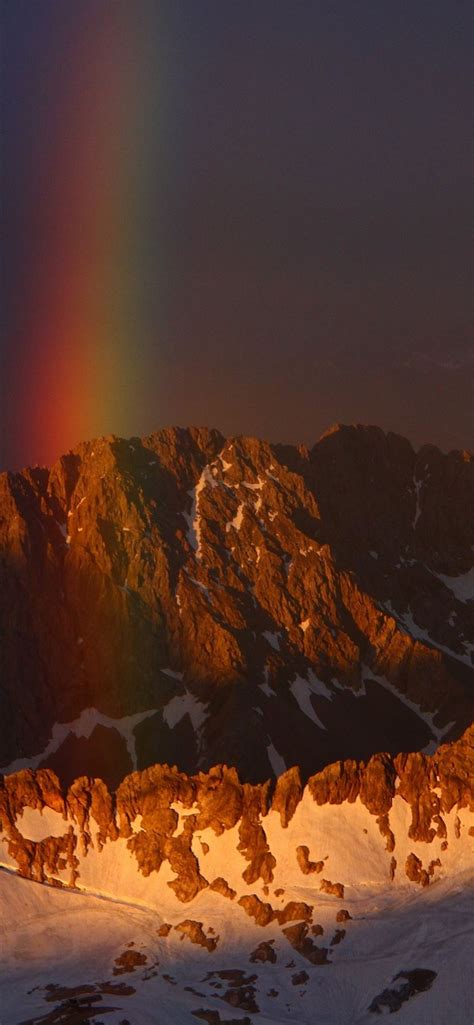 Rainbow Mountains iPhone 11 Wallpapers Free Download