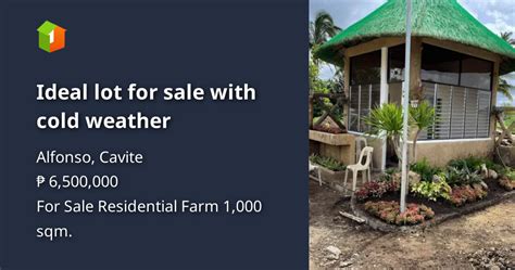 Ideal lot for sale with cold weather [Lot 🚜] (February 2024) in Alfonso ...