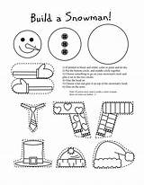 Printable Snowman Coloring Page Craft  Lovebugs And Postcards sketch template