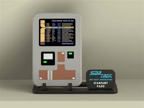 Star Trek TNG Small PADD Kits by 𝗨𝗻𝗶𝗺𝗮𝘁𝗿𝗶𝘅𝗥𝗲𝗱🪐🌠 | Download free STL ...