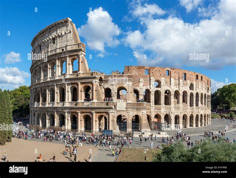 Rome Colosseum. The Roman Colosseum, Rome, Italy Stock Photo - Alamy