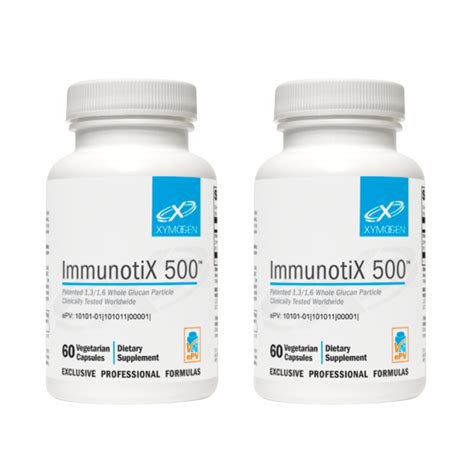 Xymogen ImmunotiX 500: A Comprehensive Immune Support Supplement