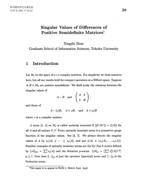 Matrix Norm | Mathematical Relations | Mathematical Analysis