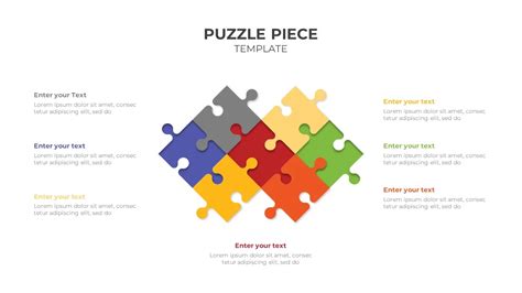 7 Step Puzzle Piece Template for Presentation - SlideBazaar