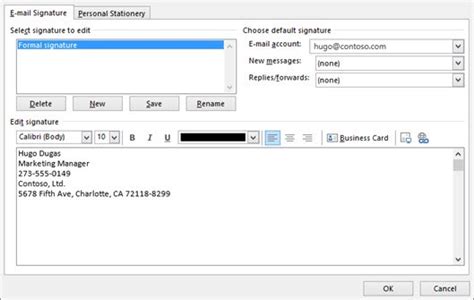 How to set up signature in outlook 365 - eurolasopa