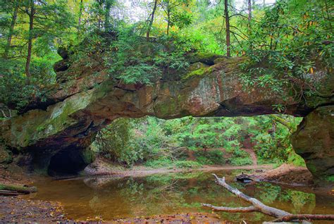 Rock Bridge, Red River Gorge, Kentucky Photograph by Ina Kratzsch - Fine Art America