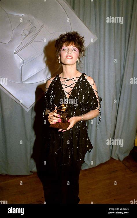 Pat Benatar at the 1982 Grammy Awards Credit: Ralph Dominguez/MediaPunch Stock Photo - Alamy