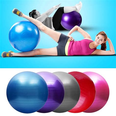 Brand New 75cm Pelota Yoga Sports Yoga Balls Bola Pilates Fitness Gym Balance Fitball Exercise ...