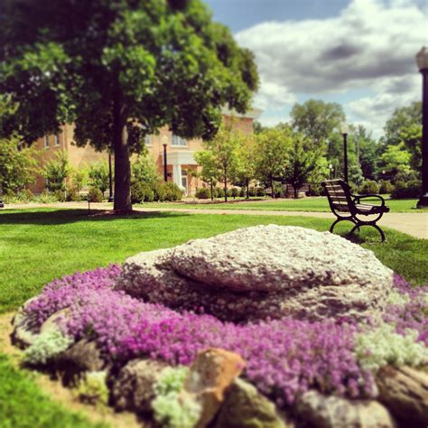 Shout out to the grounds crew for such beautiful landscaping! #Hillsdale Hillsdale College ...
