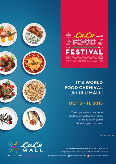 Lulu Food Festival Poster on Behance