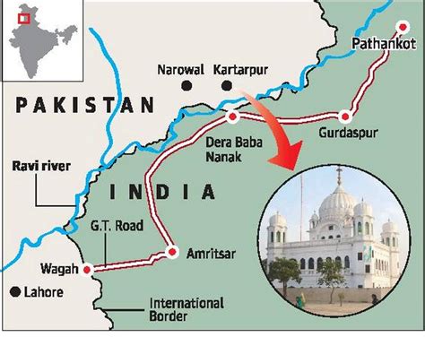 kartarpur corridor for india-pak - IASTODAY-BEST ONLINE IAS EXAM COACHING PORTAL