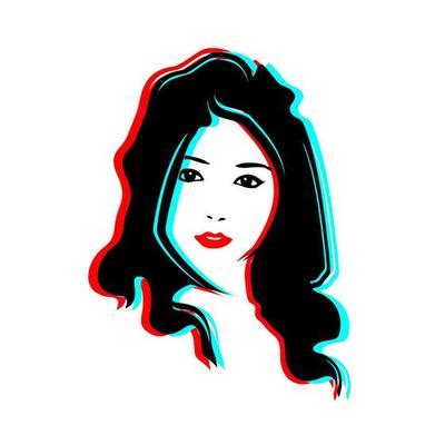 Asian Woman Face Vector Art, Icons, and Graphics for Free Download