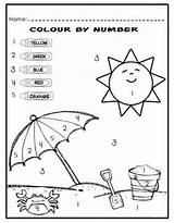 Lovely Day In Summer Color By Number coloring Page  Download Print Or sketch template