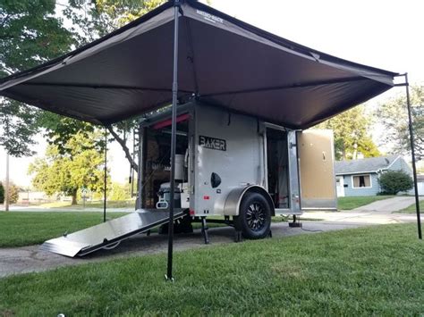 Rhino-Rack Batwing Awning - Roof Rack Mount - Bolt On - Passenger's Side - 118 Sq Ft Rhino Rack ...