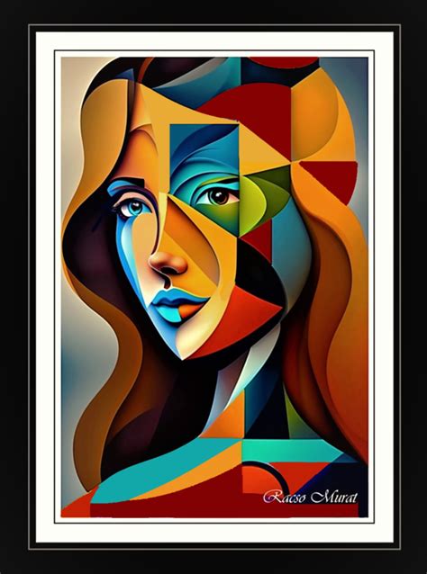 Cubism Art 154 - Feminine Face by Racso-Murat on DeviantArt