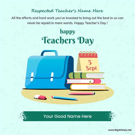 Happy Teachers Day 2023 Wishes Cards Download Online