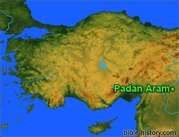 Map of Ancient Padan Aram | Bible mapping, Bible, Bible resources