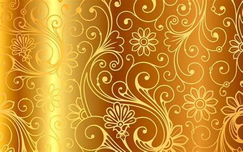 brown wallpaper #background #gold #pattern #vector #golden #ornament #vintage #background # ...