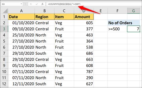 Countif and countifs function in excel - Word и Excel - помощь в работе ...