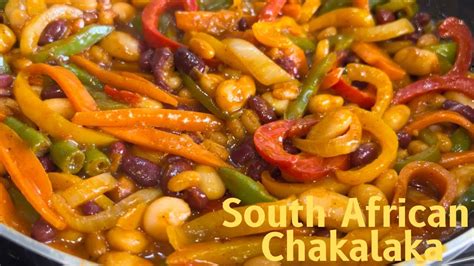 Delicious Chakalaka Recipe | 3 Beans Salad | South African Chakalaka - YouTube