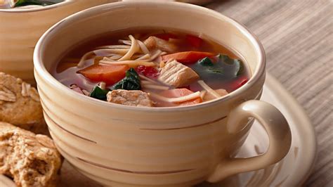 Asian Pork and Noodle Soup Recipe - BettyCrocker.com