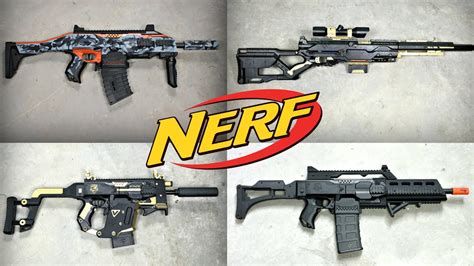 NEW CUSTOM NERF GUNS!! - YouTube