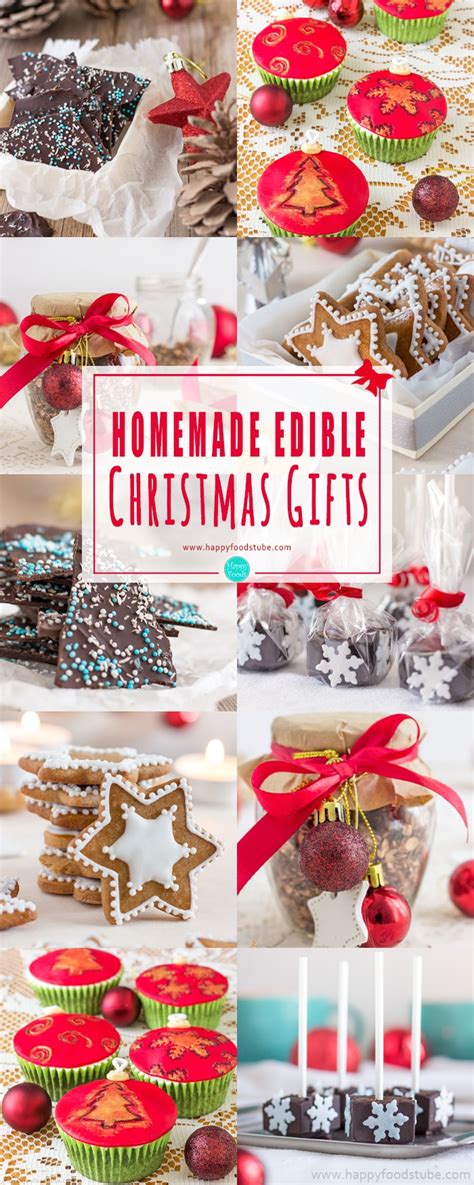 Homemade Edible Christmas Gifts - Happy Foods Tube