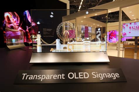 LG's new "beyond imagination" transparent 55" OLED display to bring wow factor to retail