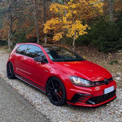 RED GOLF 7 GTI CLUBSPORT | Golf, Araba, Kırmızı