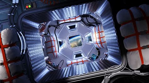 ArtStation - Space shuttle interior 3d model | Resources