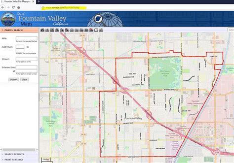 Map Portal Public | The City of Fountain Valley