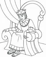 King David Bible Coloring Pages sketch template