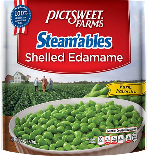 Shelled Edamame - Signature - Vegetables - PictSweet Farms