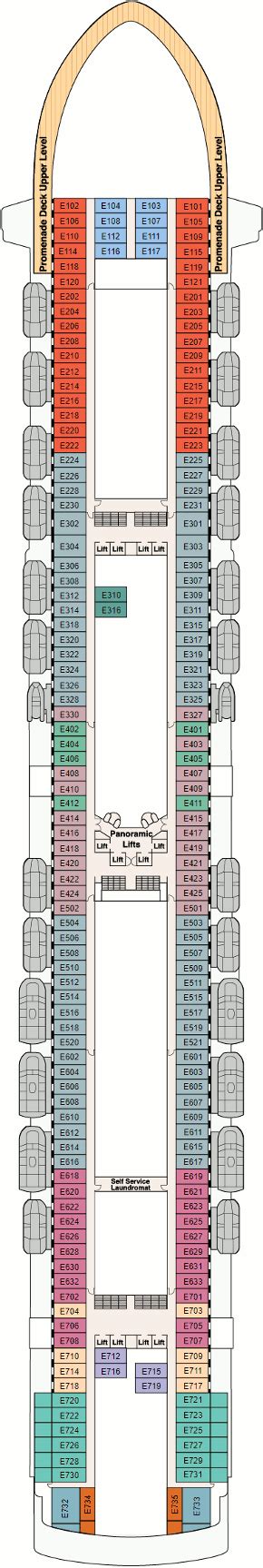 Crown Princess Deck Plans- Princess Cruises Crown Princess Cruises | TravelAge West