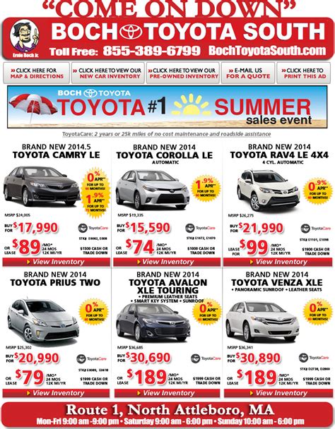 Boch Toyota South in North Attleboro, MA