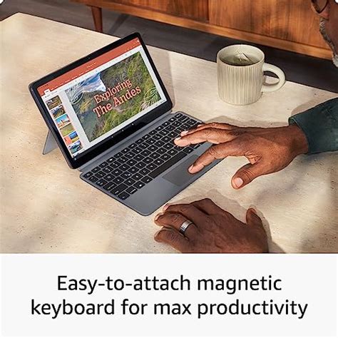 Amazon Fire Max 11 tablet and Keyboard Case bundle, power, fun, and pr