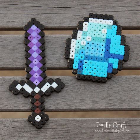 Doodlecraft: Minecraft Perler Beads!