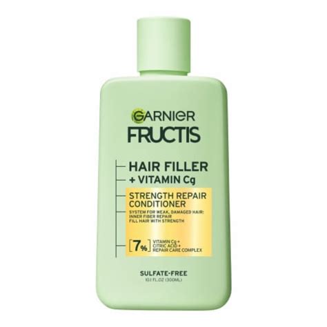 Garnier Fructis Hair Filler Strength Repair Conditioner Sulfate Free ...