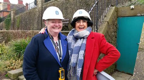 Anita Manning (Bargain Hunt) and Jean Ward (Dorking Caves) - Dorking Museum & Heritage Centre