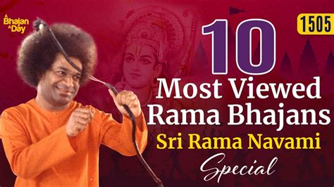 1505 - Top 10 Most Viewed Rama Bhajans | Sri Rama Navami Special # ...