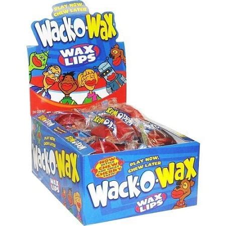 Wax Lips Candy, (Pack of 24) - Walmart.com