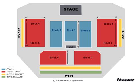 Tears For Fears - Rule The World Tour 2019 Seating Plan - Motorpoint ...