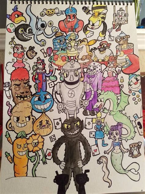 CupHead Bosses DeviantART