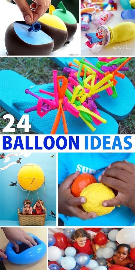 24 Ways Balloons Can Make You Smile Craft Activities For Kids, Projects For Kids, Toddler ...