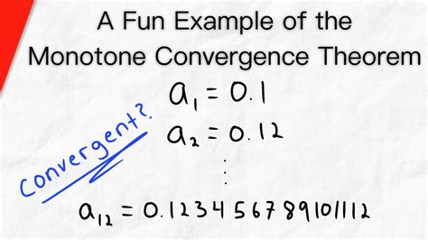 Using the Monotone Convergence Theorem! | Real Analysis - YouTube