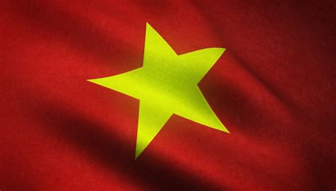 Free Photo | Realistic flag of Vietnam