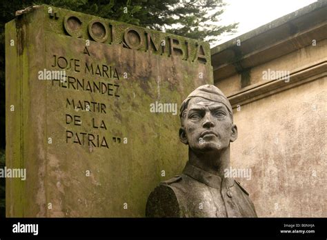 Jose Maria Hernandez Hero of Colombia Stock Photo - Alamy