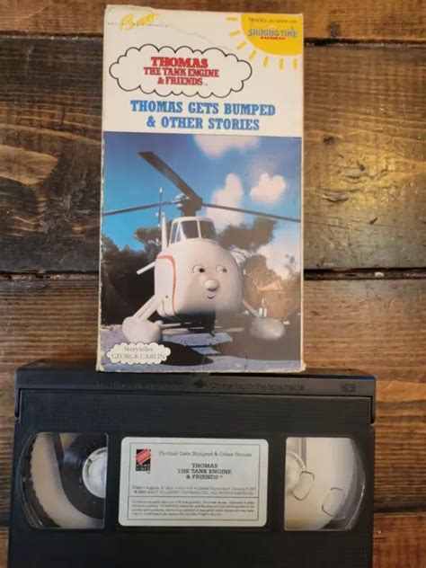 THOMAS & FRIENDS - Thomas Gets Bumped (VHS, 1992) Storyteller George Carlin £7.37 - PicClick UK